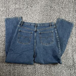 Carolina Blues Vintage Jeans 90's Mom Jeans High Waisted Blue Tapered Women's 18